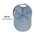 thumbnail image 6 of Hello Kitty Embroidered Character Women's Denim Unstructured Baseball Cap, 6 of 7