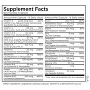 Metabolic Maintenance The Big One Plus Without Iron - Multivitamin with Methylated B Complex - Energy & Cellular Support - Iron-Free Capsules - 90 Servings - 90 Count