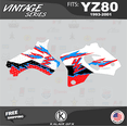 thumbnail image 3 of Kalair GFX Graphics Kit for Yamaha YZ80 (1993-2001) Vintage Series, 3 of 5
