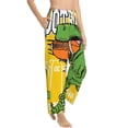thumbnail image 6 of Salouo T-Rex Playing Football Print Women's Pajama Pants Casual Loose Sweatpants PJs Flowy Pants Drawstring Palazzo for Women Wide Leg Pants Lounge Pajama -XX-Large, 6 of 8