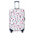 thumbnail image 2 of Goofa Tulips Flowers Pattern Luggage Covers For Suitcase,Suitcase Cover Protector Fit 18-32 Inch Luggage-Small, 2 of 9