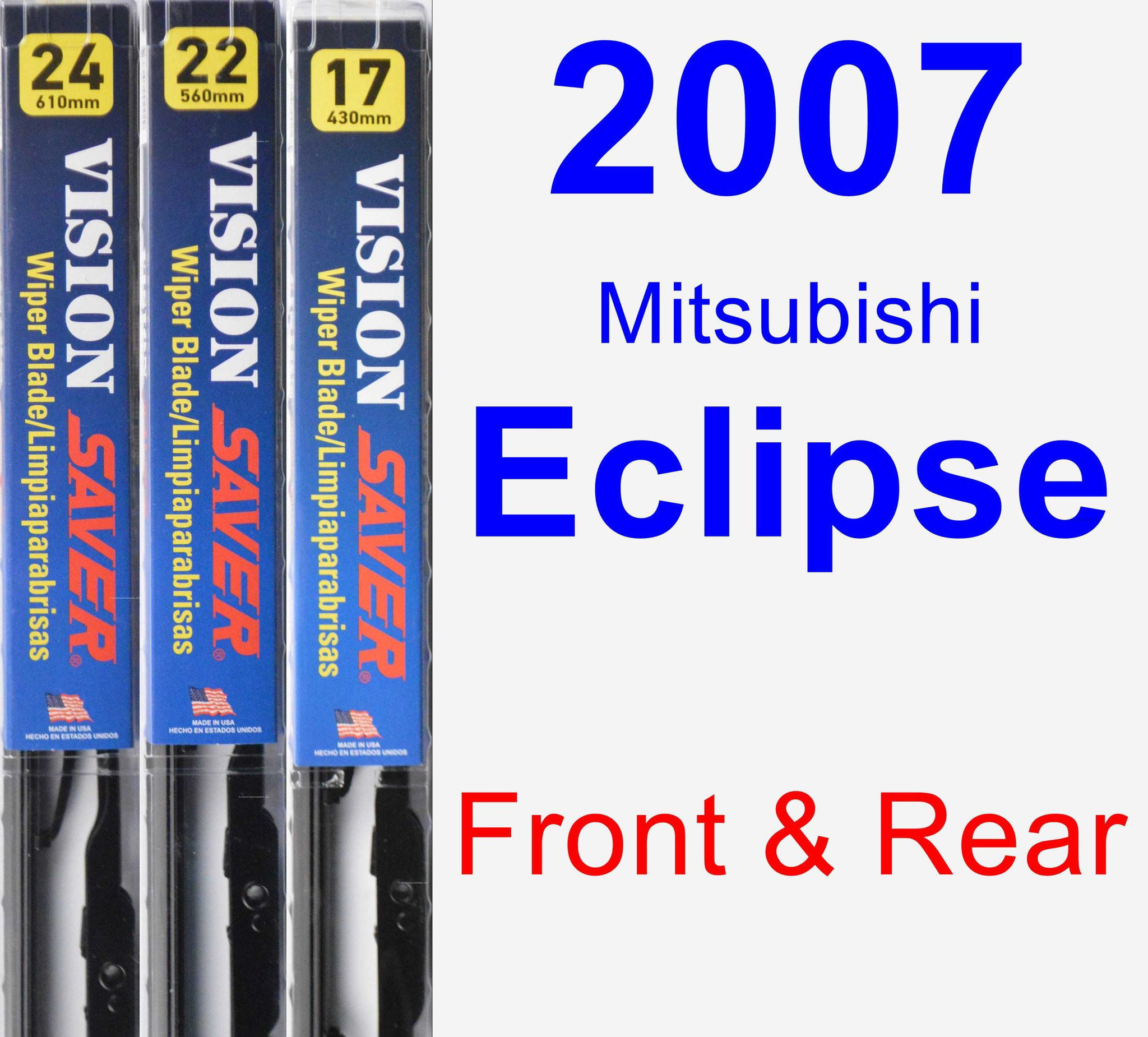 Denso Rear Wiper Blade for 1997-1999 Mitsubishi Eclipse Windshield wv