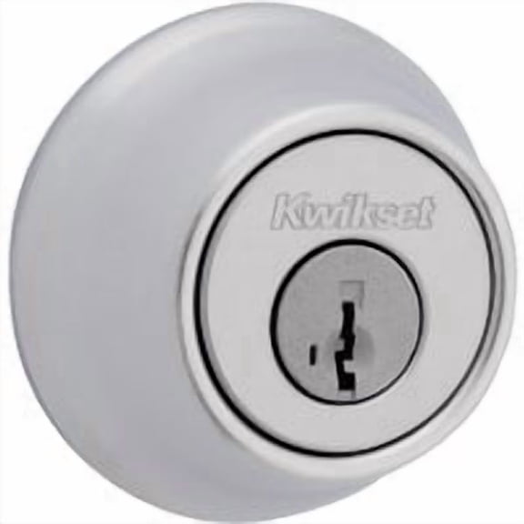 Kwikset 660 Single Cylinder Deadbolt with SmartKey - Pack of 4