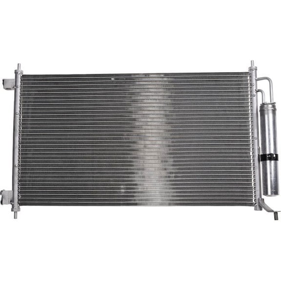 A/C Condenser and Receiver Drier Assembly - Compatible with 2007 - 2012 Nissan Versa Hatchback 2008 2009 2010 2011