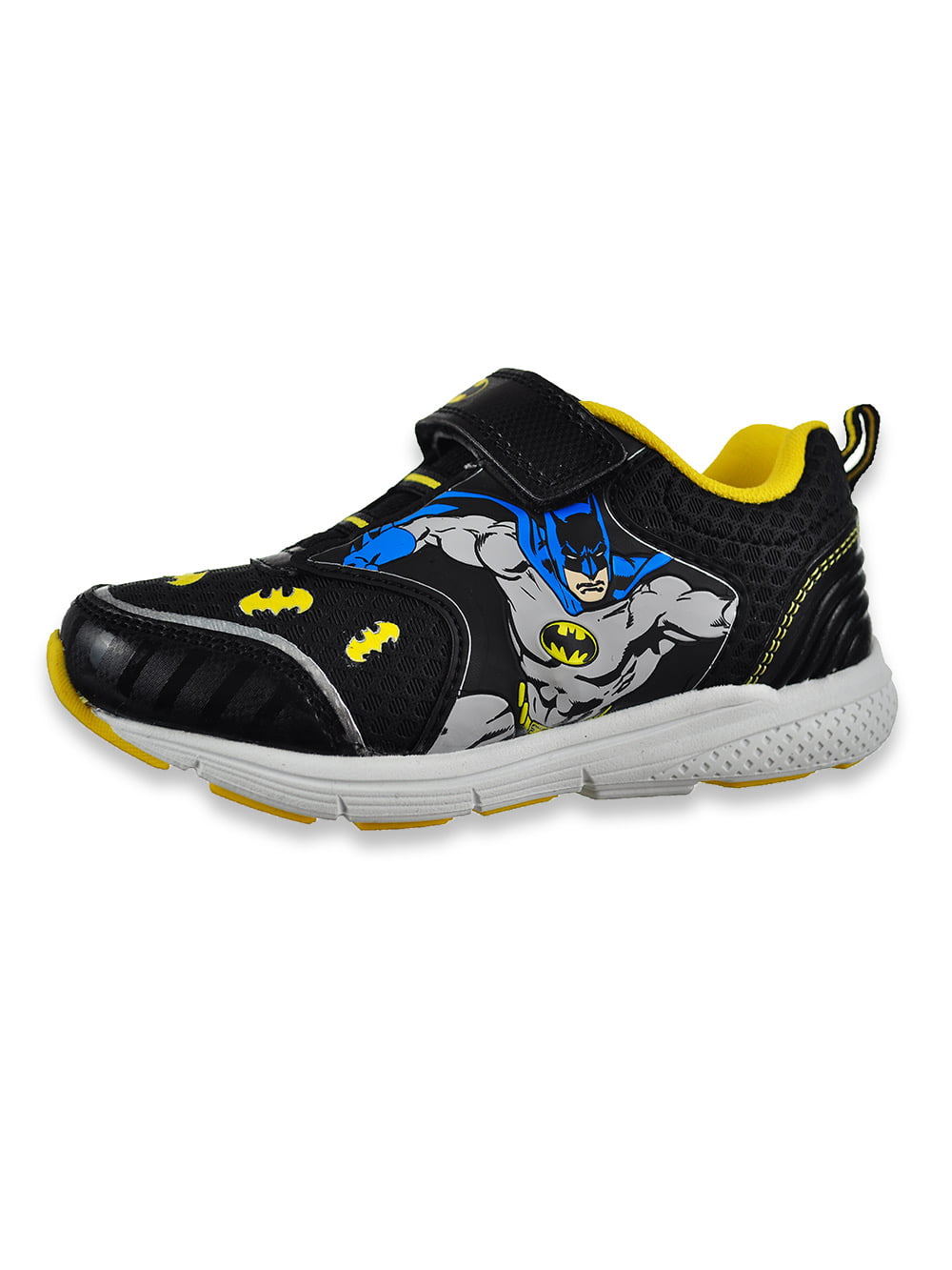 NEW Boys Batman Tennis Shoes Size 13 Athletic Light Up Sneakers Superhero DC 