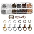 thumbnail image 4 of Hytrove 1 Set Jewelry Finding Kit for Necklace Fixing with Assorted Color Copper Materials in 4.91X2.36X0.39in Size, 4 of 8
