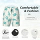 thumbnail image 3 of Balery Turtle Bañador para hombre, shorts de playa de secado rápido con entrepierna y forro de compresión-Medium, 3 of 6