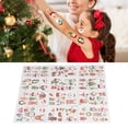 thumbnail image 4 of PEGATIZAS DE TATUAJE LUMINOSO DE NAVIDAD, TATUAJES LUROSOS DE NAVIDAD FÁCLES DE ELIMINAR LA PIEL SEGURA VARIOS PATRONES PARA LA FIETA, 4 of 7
