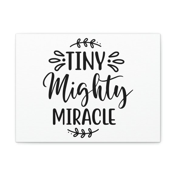 Scripture Walls Tiny Mighty Miracle Deuteronomy 10:21 Christian Wall Art Print Ready to Hang Unframed