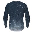 thumbnail image 3 of FAIWAD Plus Size Tops for Men Long Sleeve Button Pullover Casual Slim Comfy Basic Stretch Workout Shirts, 3 of 4