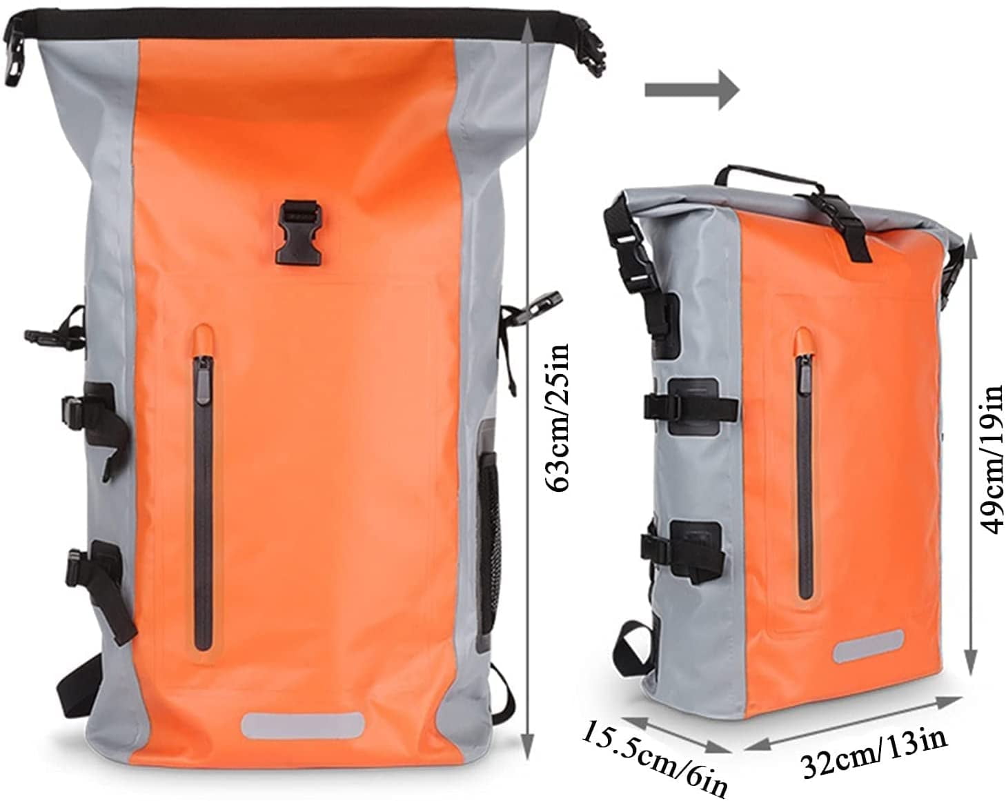 Waterproof Dry Bag, 25L Compact 