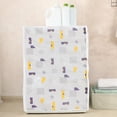 thumbnail image 3 of CIMAXIC Waterproof Washer Cover with Antisplash and Sunscreen Function for Daily Use Multi Color PEVA Fits Most Standard Sizes,32.48"X22.83"X24.41", 3 of 5