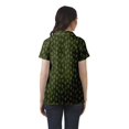 thumbnail image 4 of Moomaya Chemise Tunique Style Enveloppant pour Femmes en Coton Décontracté Col Classique Boutonné, 4 of 6