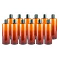 thumbnail image 1 of Botellas de plástico ámbar empaquetadas en la naturaleza, 480 ml (paquete de 12), 1 of 9