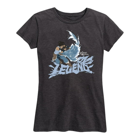 The Legend of Korra - Legend - Women's Short Sleeve Graphic T-Shirt
