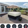 thumbnail image 3 of Bathtub Cover Outdoor Square Hot Tub Top Cover Waterproof Canopy Dust Cover Coated Silver Rainproof, 3 of 3