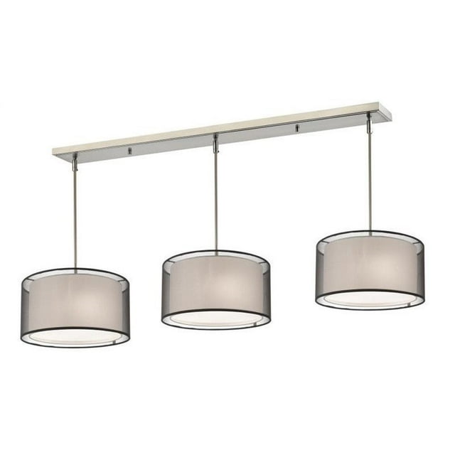 Z-Lite Sedona 9 Light Island Billiard Light in Brushed Nickel