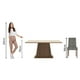 thumbnail image 4 of Juego de Comedor Mesa Tablero de Madera con 6 Sillas MADESA Britney, 4 of 10