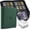 Green, variant on Toploader Binder, Holds 160 Toploaders, 100 Toploaders INCLUDED, 4-Pocket PU Cover Top Loader Binder for 3" x 4" Rigid Toploader, Ringless Double-Sided Toploader Card Binder for TCG, Sport Cards