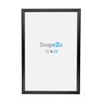 thumbnail image 1 of SnapeZo Aluminum Metal Front Loading Snap Poster Frame, Black, 20 x 29 Inch, 1 of 7