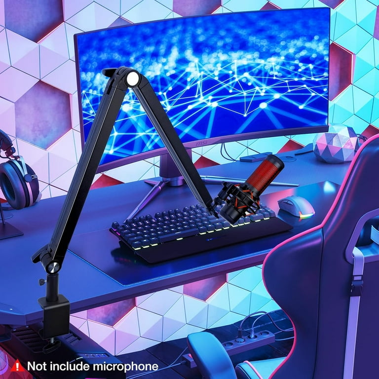 Blue Yeti Boom Arm with Extension Tube - Mic Boom Arm