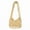 Gold, variant on Women's Metallic Disc Party Handbag - Metal Sequin Top Handle Bag for Party