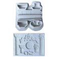 thumbnail image 1 of One Set Roman Column Silicone Fondant Mould Greek Marble Pillars Bas Relief Retro European Pattern Cake Decorating Tools, 1 of 4