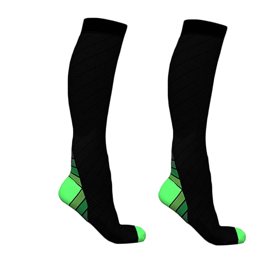 High Compression Nylon Socks Prevent Swelling Elastic Leg Support