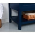 thumbnail image 5 of Elegant Decor Metropolis 36" Solid Wood and Metal Single Bathroom Vanity in Blue, 5 of 8