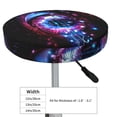 thumbnail image 4 of Easygdp v Print Easy To Install Bar Stool Covers&Stool Covers Round&Elastic Stool Cover, Barstool Covers,Washable&Bottom With Elastic Edge-14 inch, 4 of 7