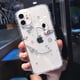 thumbnail image 1 of Funda de teléfono con dibujos de astronauta estrella espacial para iPhone 11 13 14 Pro MAX XS XR X 12 Mini 7 8Plus, funda transparente suave de TPU a prueba de golpes Tan Jianjun unisex, 1 of 2