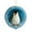 Y6, variant on LanSuare Animal Ornaments for Christmas Tree, 3.1" 2D Heart-shape Acrylic Forest Animal Christmas Ornaments, Christmas Hanging Ornament, Gift for Animal Lovers (Owl)