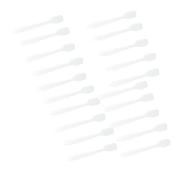 Mascarilla de Crema Facial 3x100 Uds Cuchara Espátula Cosmética Transparente Sunnimix