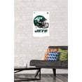 thumbnail image 2 of NFL New York Jets - Drip Helmet 20 Wall Poster, 14.725" x 22.375", 2 of 3