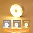 thumbnail image 1 of BotaniNest All Purpose Motion Sensor Light Rechargeable Wireless LED Night Light 1 Stick On Closet Cabinet Under Cabinet Light For Stairs Hallway Bedroom, 1 of 5
