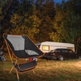 thumbnail image 4 of Asiento plegable Zulema ligero para camping y pesca portátil naranja, 4 of 7