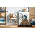 thumbnail image 2 of Ahgly Company Machine Washable Indoor Square Abstract Night Red Area Rugs, 3' Square, 2 of 7