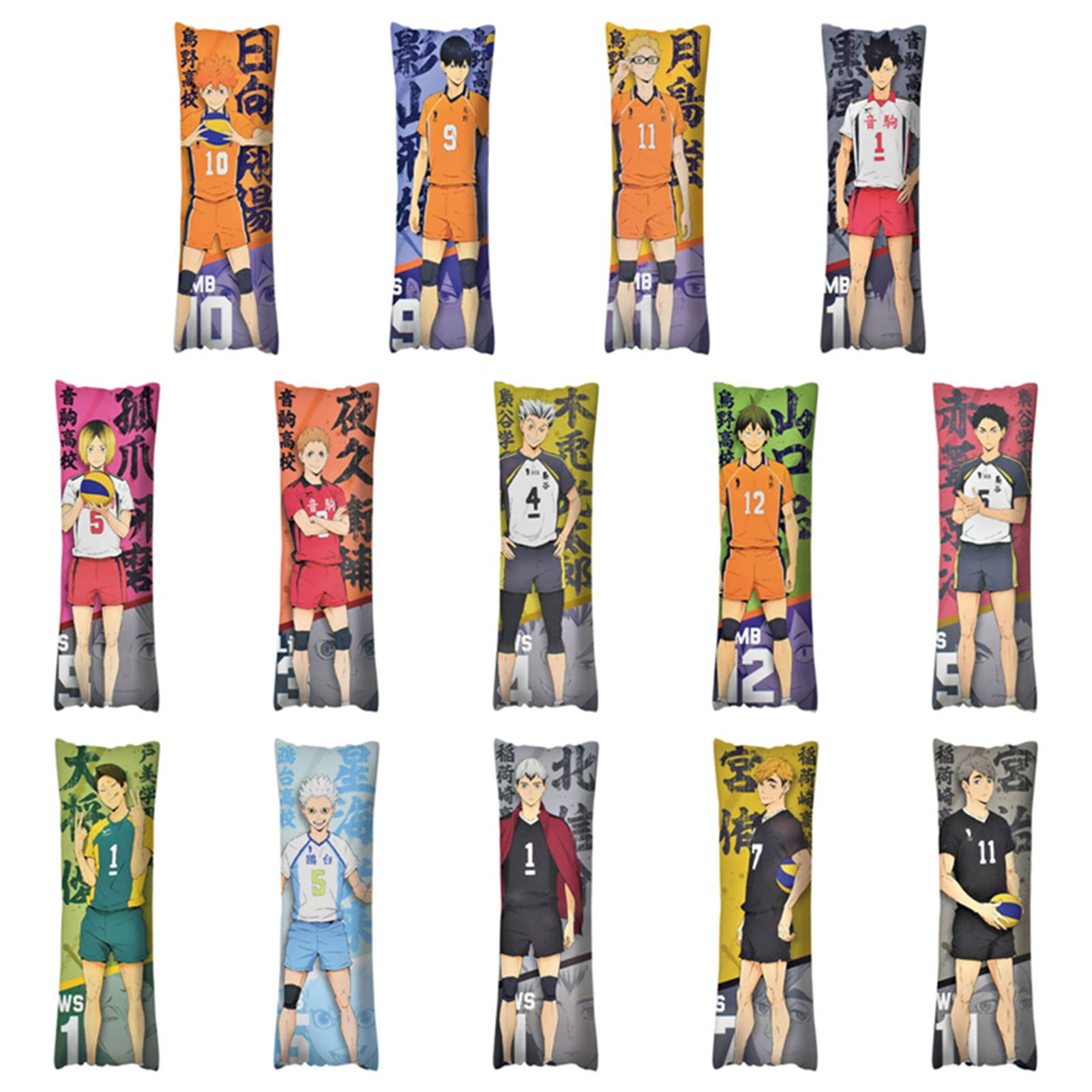 Buy Cyan oak Haikyuu Body Pillow Cover 50X150cm Peach Skin Full Color