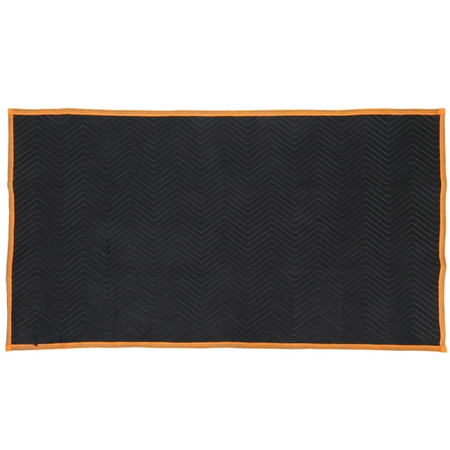 BRIGHTFUFU Mantas de mudanza, mantas de embalaje acolchadas de alta resistencia para mudanzas, envíos, protección de muebles, mantas para muebles, suministros de mudanza, color negro