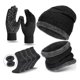thumbnail image 2 of Gorro Bufanda Guantes Calcetín Tejido Lana Unisex Invierno, 2 of 8