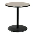 thumbnail image 4 of Hampden Furnishings Bennet Collection Steel Frame 36" Round Top, Round Base, 42" Height, Cafe Table, Black Frame/Grey Nebula Top, 4 of 5