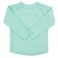 thumbnail image 2 of Leveret Long Sleeve Rash Guard (12-18 Months, Aqua), Aqua,  Size Little Kid 12.0, 2 of 4