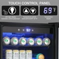 thumbnail image 4 of YUKOOL 4.4 Cubic Feet Beverage Refrigerator - 145 Can Soda Beer or Wine Mini Refrigerator, Glass Door, 4 of 8