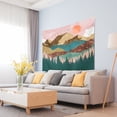 thumbnail image 2 of Wall Hanging Forest Blanket Beach Mat Natural Landscape Hang Blanket Multifunctional Hanging Mat, 2 of 9