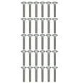 thumbnail image 2 of Pernos de acero inoxidable, 30 piezas M8x1.25 Tornillo Tornillo Tornillo Taza Perno cuadrado Durabilidad probada en el tiempo, 2 of 9