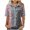Pink, variant on Womens Athletic Tops Women Fashion V Neck Button Up Cardigan Spliced Short Sleeve Casual And Versatile Shirt For Everyday Wear Beige L
