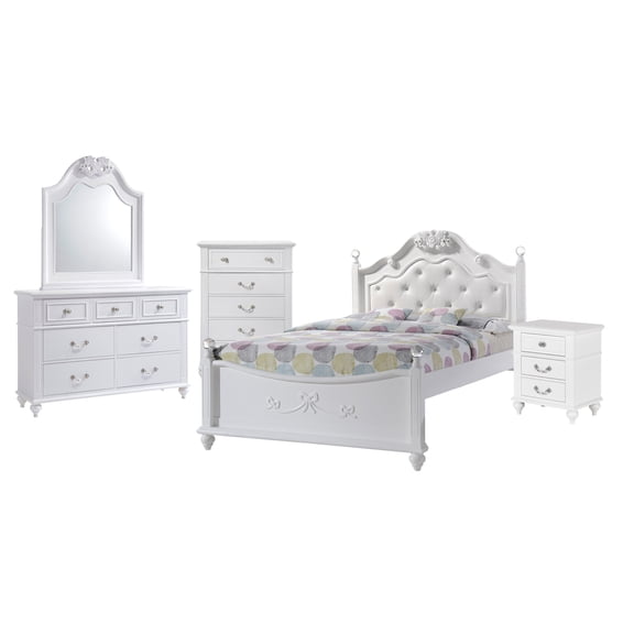 Picket House Furnishings Annie 6 Piece Full Platform Bedroom Set