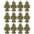 thumbnail image 2 of 12 Little Trees Gold Scent Air Freshener Hanging Car Fragrance Auto Home Office, 2 of 3