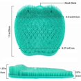 1Pcs Green Foot Scrubber Shower Brush, Foot Scrubber Shower Foot Washer