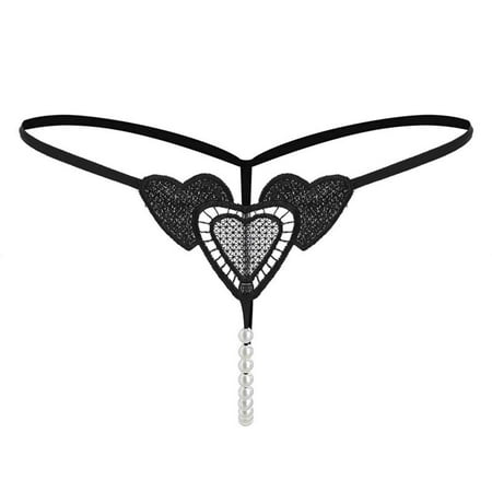 Tanghaowl Women Lady Thong Sexy Panties Thong Lace Pants Ladies Briefs Underwear Valentine Panties